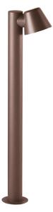 Ideal Lux - Vonkajšie svietidlo GAS 1xGU10/35W/230V 80 cm IP43 hnedé