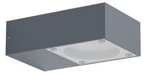 Ideal Lux - Vonkajšie nástenné svietidlo SIRIO 1xGX53/9W/230V IP65 antracit