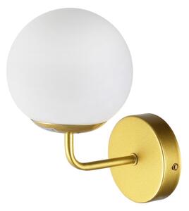 Brilagi - Nástenná lampa MALIVA 1xE14/15W/230V zlatá/biela