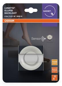 Osram-LED Nočné svetlo s pohybovým a súmrakovým senzorom LUNETTA LED/0,31W/230V biela