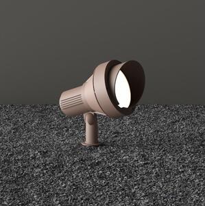 Ideal Lux - Vonkajšia lampa TERRA 1xGU10/28W/230V IP65 hnedá
