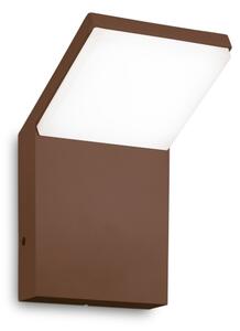 Ideal Lux - LED vonkajšie nástenné svietidlo STYLE LED/8,5W/230V 3000K CRI 90 IP54 hnedé