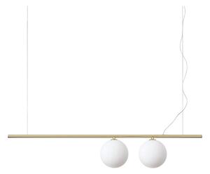 Ideal Lux - LED luster na lanku PERLINE 2xG9/3W/230V zlatá