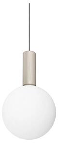 Ideal Lux - LED luster na lanku ODEON LED/8W/230V CRI 90 priemer 20 cm béžová/biela
