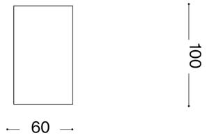 Ideal Lux - LED bodové svietidlo LOOK 1xGU10/7W/230V CRI 90 6x6 cm mosadz