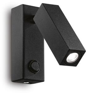 Ideal Lux - LED nástenné bodové svietidlo PAGE LED/3W/230V CRI 90 čierne