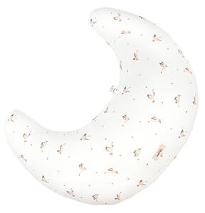 Biely dojčiaci vankúš Goose - Malomi Kids