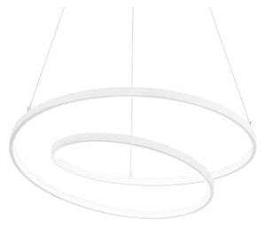 Ideal Lux - LED stmievateľný luster na lankách OZ LED/55W/230V, priemer 80 cm, CRI 90, biela