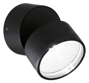 Ideal Lux - LED Vonkajšie nástenné svietidlo OMEGA LED/7W/230V CRI 90 IP54 čierna