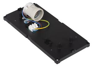 Kanlux 45816 - Vonkajšie nástenné svietidlo LERTO 1xE27/15W/230V IP54 čierna