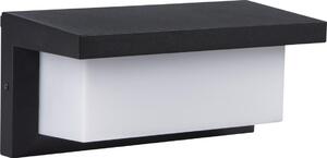 Kanlux 45816 - Vonkajšie nástenné svietidlo LERTO 1xE27/15W/230V IP54 čierna