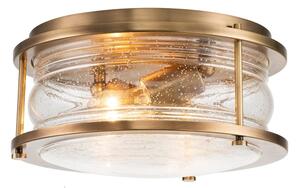 Quintiesse QN-ASHLANDBAY-F-NBR-BATH-Kúpeľňové stropné svietidlo ASHLAND 2xE27/60W/230V IP44