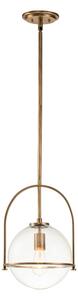 Quintiesse QN-SOMERSET-P-C-HB - Závesný luster SOMERSET na tyči 1xE27/60W/230V bronzový