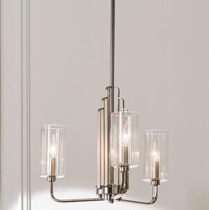 Quintiesse QN-KIMROSE3-PN - Luster na tyči KIMROSE 3xE14/40W/230V lesklý chróm