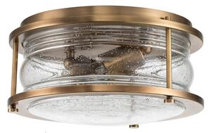 Quintiesse QN-ASHLANDBAY-F-NBR-BATH-Kúpeľňové stropné svietidlo ASHLAND 2xE27/60W/230V IP44
