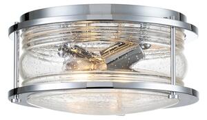 Quintiesse QN-ASHLANDBAY-F-PC-BATH-Kúpeľňové stropné svietidlo ASHLAND 2xE27/60W/230V IP44