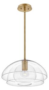 Quintiesse QN-LOTUS-P-HBR - Luster na tyči LOTUS 1xE27/60W/230V zlatý