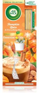 Air Wick Reed Diffuser Pumpkin Spice & Everything Fine aróma difuzér s náplňou 30 ml