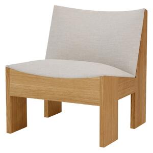 NEW WORKS Kreslo Tenon, Natural Oak / Quill