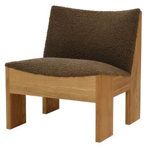 NEW WORKS Kreslo Tenon, Natural Oak / Mocha