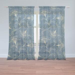 Sablio Záclony Vintage ornamenty: 2ks 150x250cm