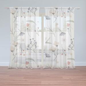 Sablio Záclony Lúčna elegancia: 2ks 150x250cm