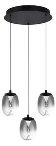 Dizajnový luster Pamela 3 chrome