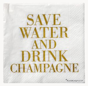 Papierové servítky Save Water, 20 ks
