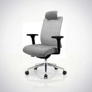 Ergonomická kancelárska stolička sivá VECTOR