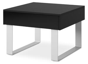 Konsimo Sp. z o.o. Sp. k. Konferenčný stolík PAVO 45x63,5 cm lesklá čierna KO0048 + záruka 3 roky zadarmo