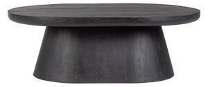 MUZZA Konferenčný stolík finno 90 x 30 cm čierny