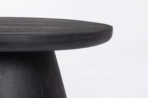 MUZZA Konferenčný stolík finno 90 x 30 cm čierny