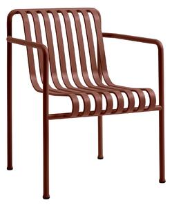 Záhradná stolička Palissade Dining Armchair, Iron Red – HAY