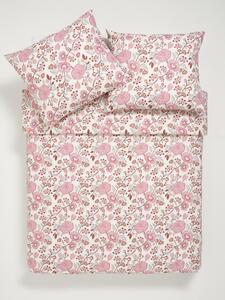 Sinsay - Bavlnená posteľná súprava - popolavá ružová