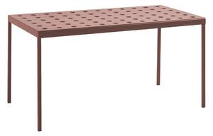 Záhradný stôl Balcony 144, Iron Red – HAY