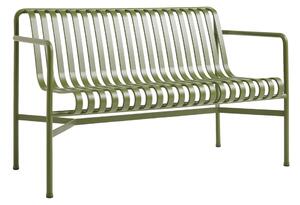 Záhradná lavica Palissade Dining Armrest, Olive – HAY