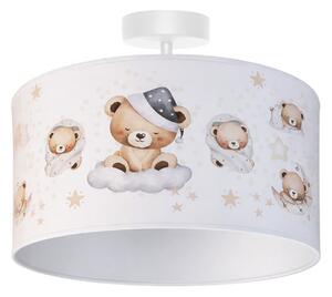 Stropné Lampa Duolla, Kids Print, Viacfarebná, Detská izba, Tkanina / Textil