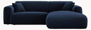 Velúrová rohová pohovka Nolio