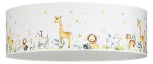 Stropné Lampa Duolla, Kids Print, Viacfarebná, Detská izba, Tkanina / Textil