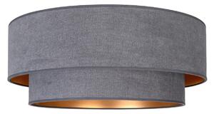 Stropné Lampa Duolla, Boho, Sivá, Chodba, Tkanina / Textil, Pre mladých