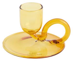 Svietnik Tiny, Curved, Yellow – HAY