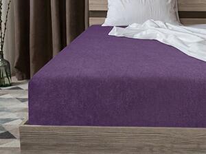 Froté plachta EXCLUSIVE slivková 90 x 200 cm