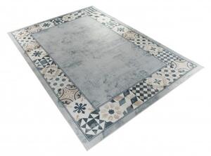 Koberec CRYSTAL PRINT sivý / béžový
