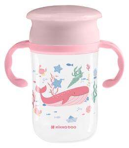 Hrnček trénovací 360 ° 300ml 12m + Deep Sea Pink