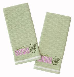 Kuchynské utierky Matcha