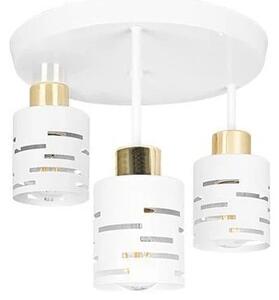 Prisadený luster ELEN 3xE27/35W/230V biela/zlatá