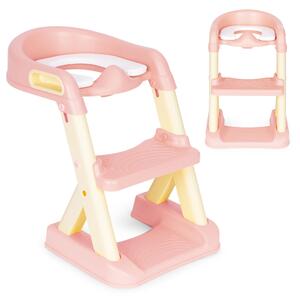 Detské WC sedadlo so schodíkmi a rebríkom, ECOTOYS