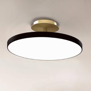 UMAGE stropné LED svetlo Asteria UP PLUS, čierne, Ø 60 cm,, Čierna, Obývacia izba / jedáleň, kov, Dizajn, Stropné svetlo polkruhové s priestorom