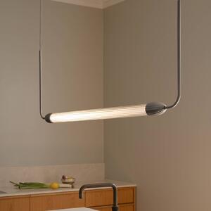 Závesné svietidlo UMAGE LEMON SQUEEZE LINEAR, oceľ, 138 cm, GU10, Hliník / sivá / zinok, Obývacia izba / jedáleň, kov, Dizajn, Závesné svietidlo