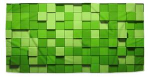 Sablio Uterák Green Blocks 3D - 30x50 cm